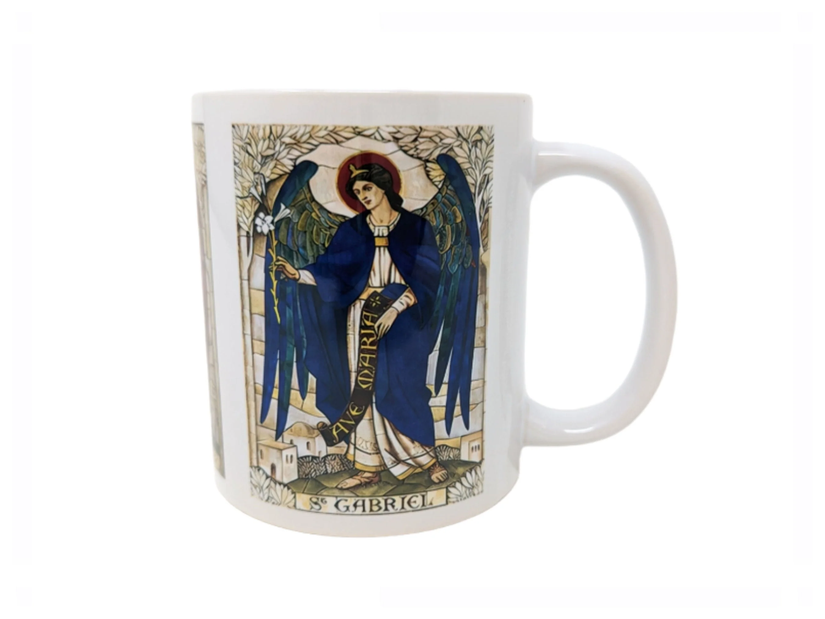 Archangels mug, St Raphael, St Gabriel, St Michael, Catholic Mug gift, Stocking stuffer, Baptism, Holy Communion, Confirmation, Present - Image 3
