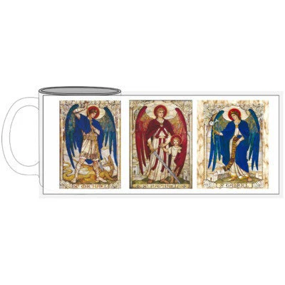 Archangels mug, St Raphael, St Gabriel, St Michael, Catholic Mug gift, Stocking stuffer, Baptism, Holy Communion, Confirmation, Present - Image 5