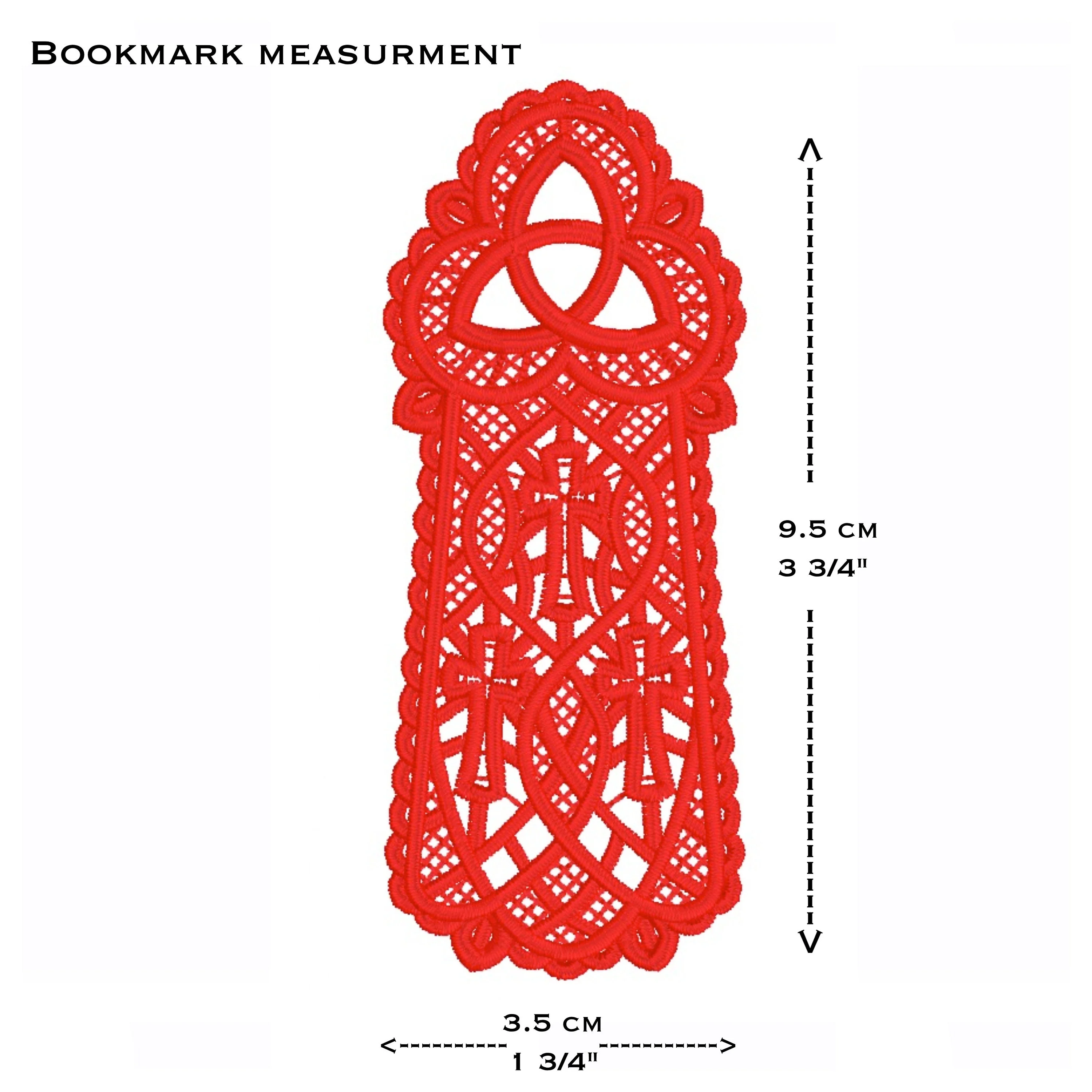 Lace bookmark, bookmark, freestanding lace, lace bookmarks, book accessories, lace anniversary, embroidered bookmark, 13th anniversary - Image 4