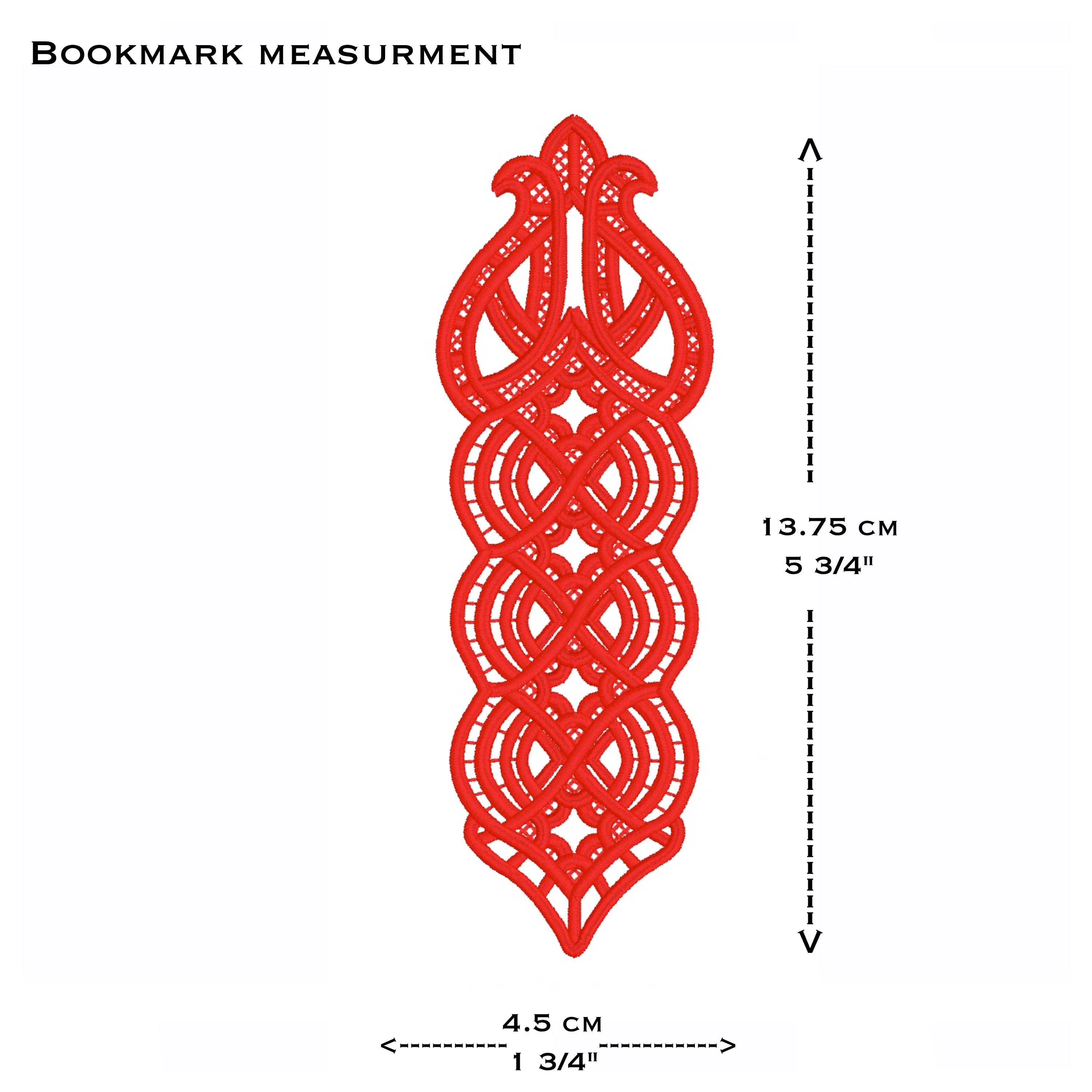 Lace bookmark, bookmark, freestanding lace, lace bookmarks, book accessories, lace anniversary, embroidered bookmark, 13th anniversary - Image 4