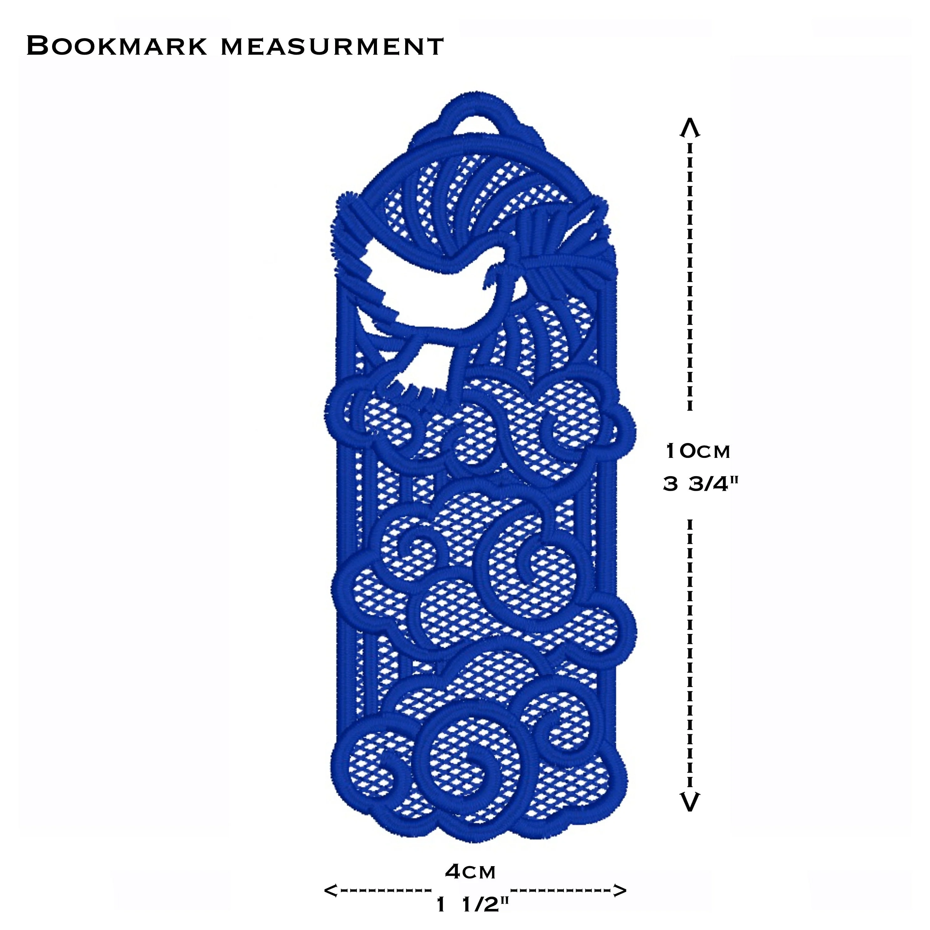 Lace bookmark, bookmark, freestanding lace, lace bookmarks, book accessories, lace anniversary, embroidered bookmark, 13th anniversary - Image 4