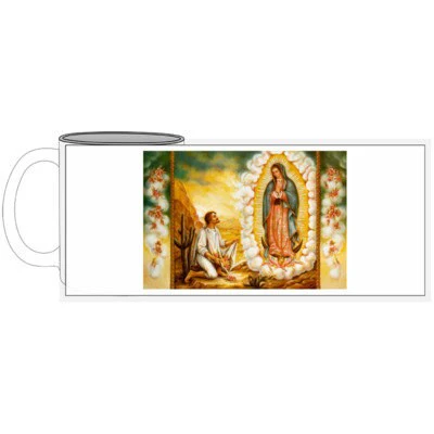 Our Lady of Guadalupe Mug, Patron Saint of Mexico, Catholic gift, Stocking stuffer, Baptism, Holy Communion, Confirmation, Present, Our Lady - Image 6