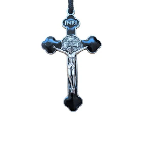 Black Paracord Rosary, Indestructible, Strong, Catholic Rosary, Spiritual weapon, 2mm paracord, Knotted Rosary, Unbreakable, Rosario - Image 4