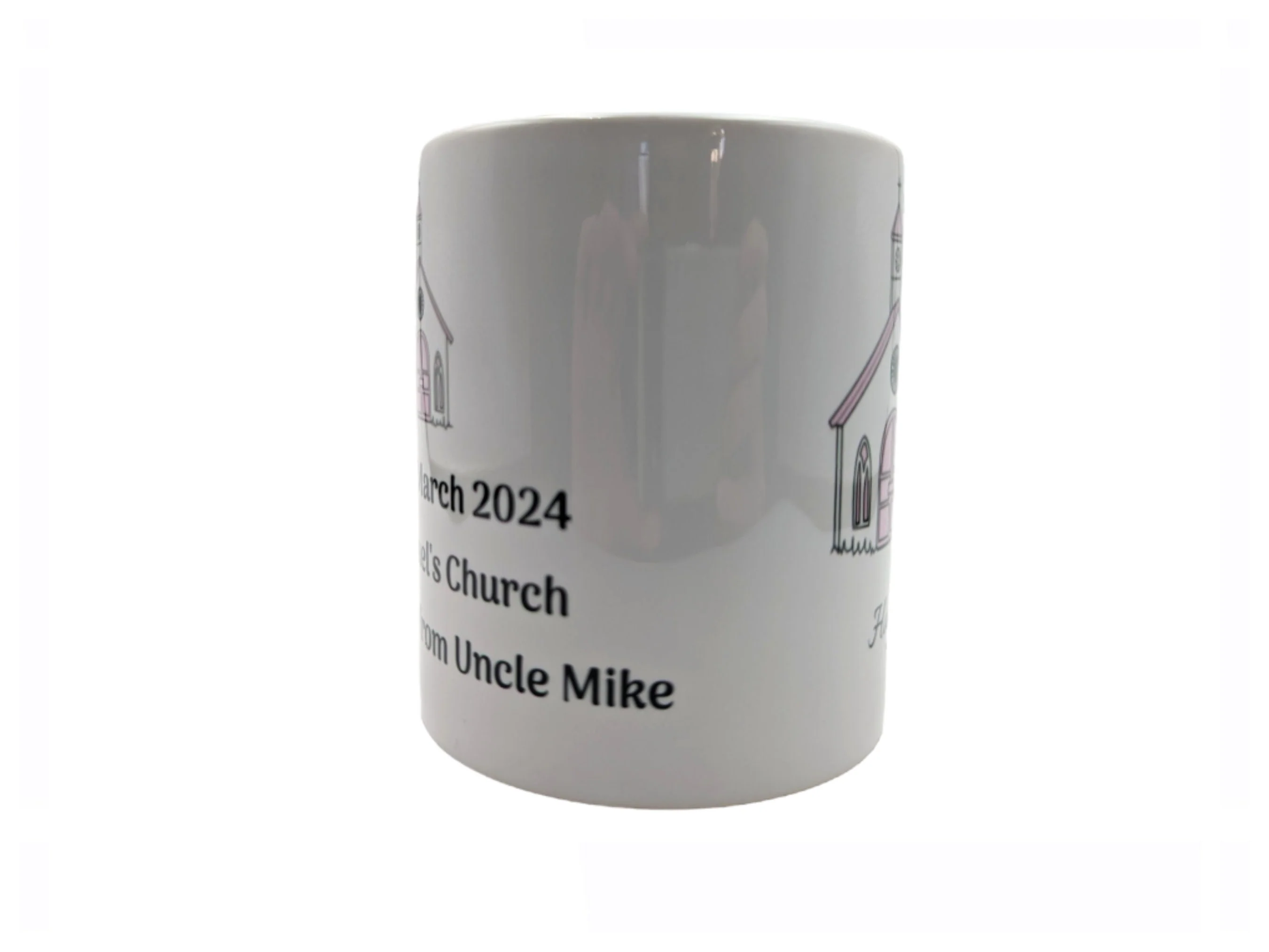 Personalized Holy Communion Mug, Catholic Mug, Religious gift, Stocking stuffer, First Communion, Holy Eucharist, Gift for her, Sacrament - Image 3